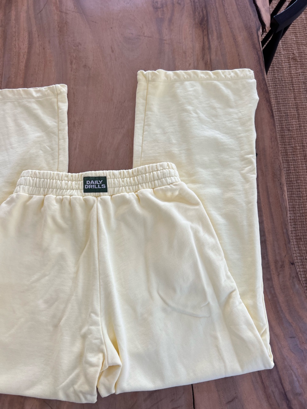 Daily Drills Yellow sweat pants